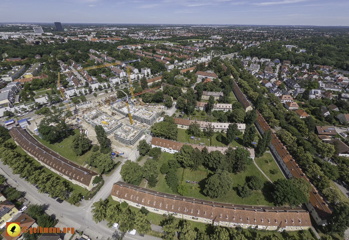 18.06.2024 - Baustelle Maikäfersiedlung in Berg am Laim