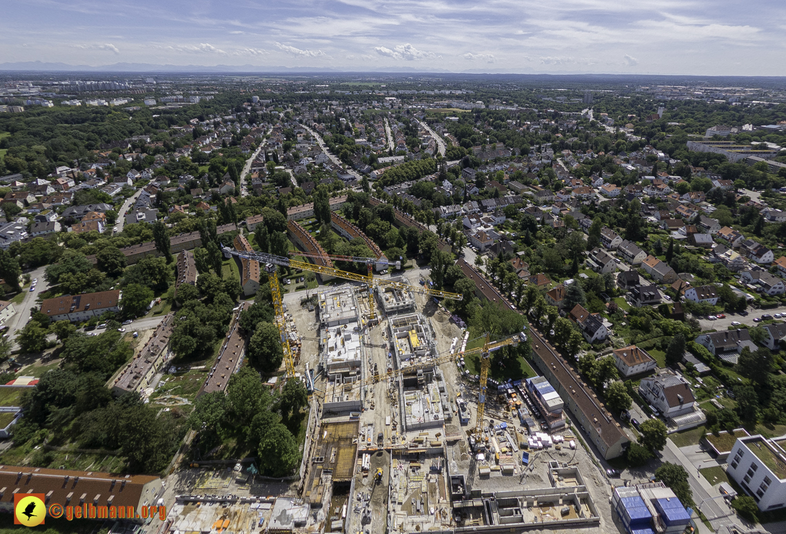 18.06.2024 - Baustelle Maikäfersiedlung in Berg am Laim