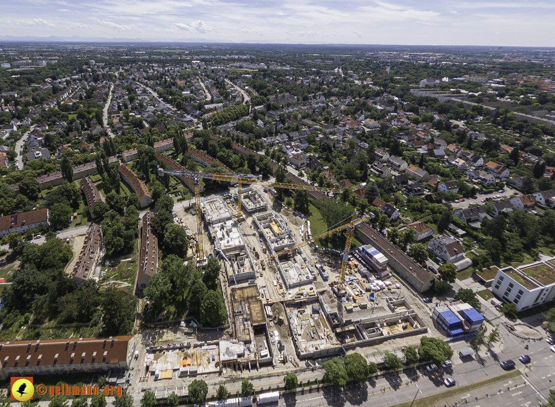 18.06.2024 - Baustelle Maikäfersiedlung in Berg am Laim