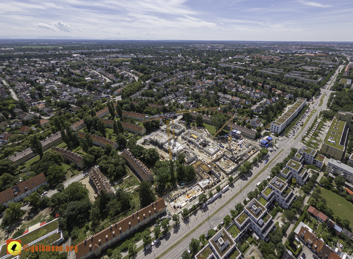 18.06.2024 - Baustelle Maikäfersiedlung in Berg am Laim