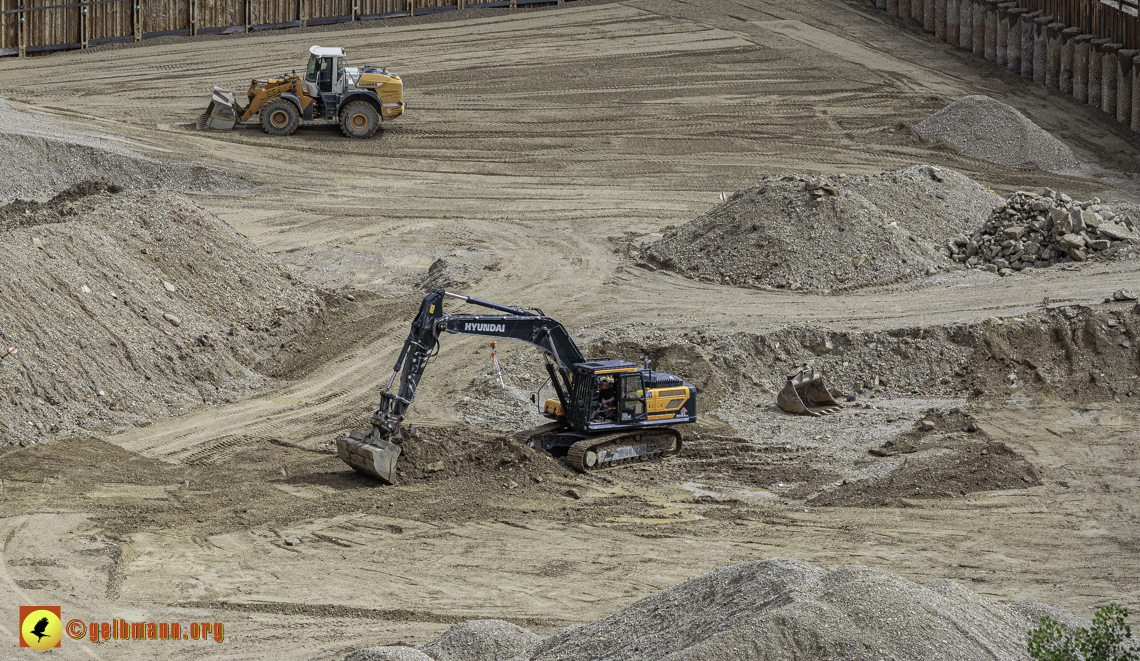 03.07.2024 - Baustelle Alexisquartier und Pandion Verde in Neuperlach
