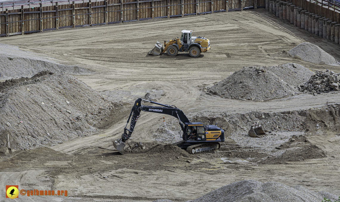 03.07.2024 - Baustelle Alexisquartier und Pandion Verde in Neuperlach