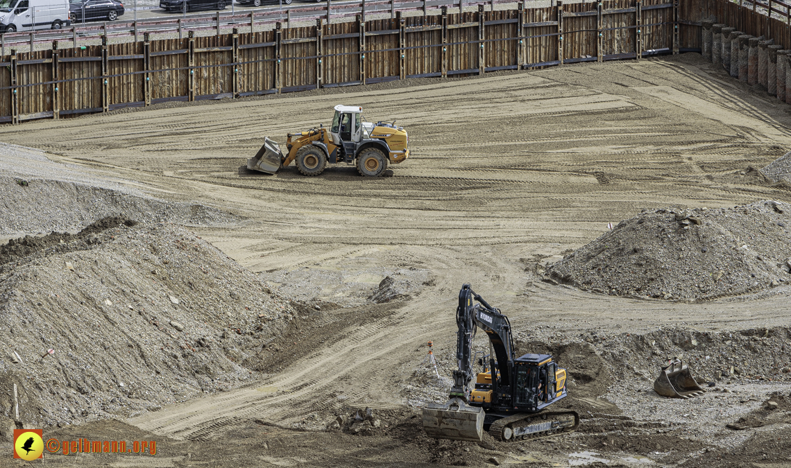 03.07.2024 - Baustelle Alexisquartier und Pandion Verde in Neuperlach