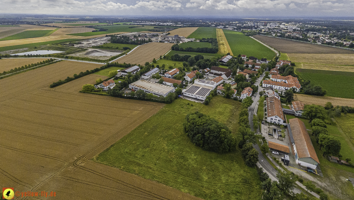 11.07.2024 - DEMOS-Baustelle und BayernHeim-Baustelle in Gronsdorf und Riemer See