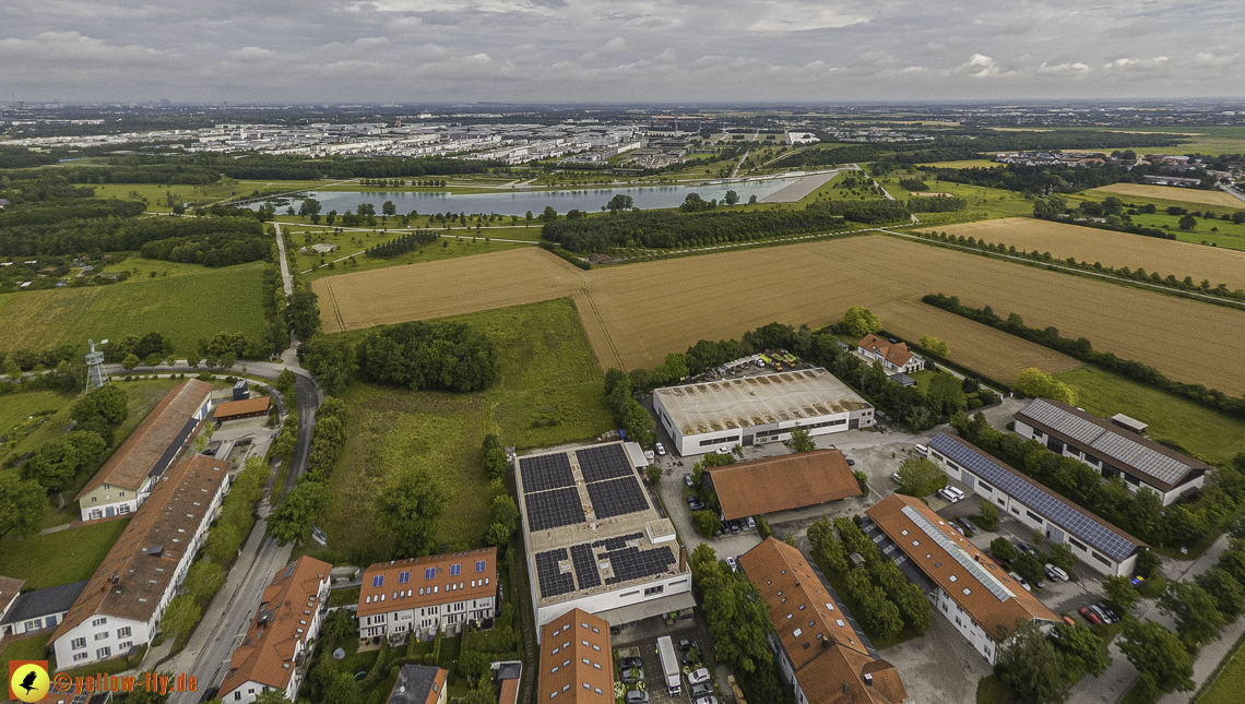 11.07.2024 - DEMOS-Baustelle und BayernHeim-Baustelle in Gronsdorf und Riemer See