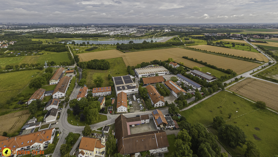 11.07.2024 - DEMOS-Baustelle und BayernHeim-Baustelle in Gronsdorf und Riemer See