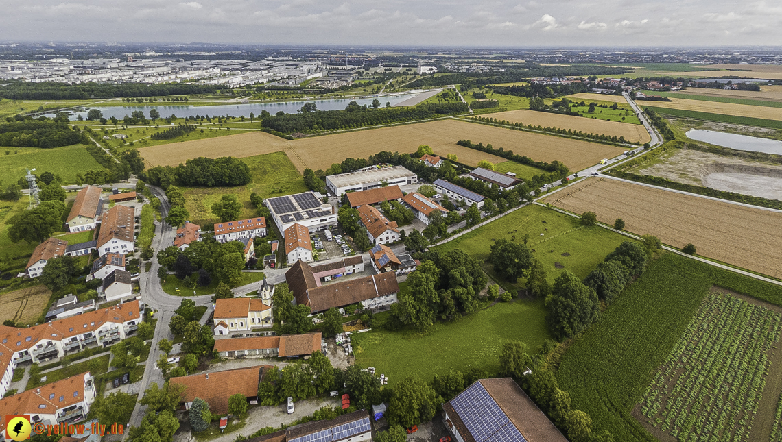 11.07.2024 - DEMOS-Baustelle und BayernHeim-Baustelle in Gronsdorf und Riemer See