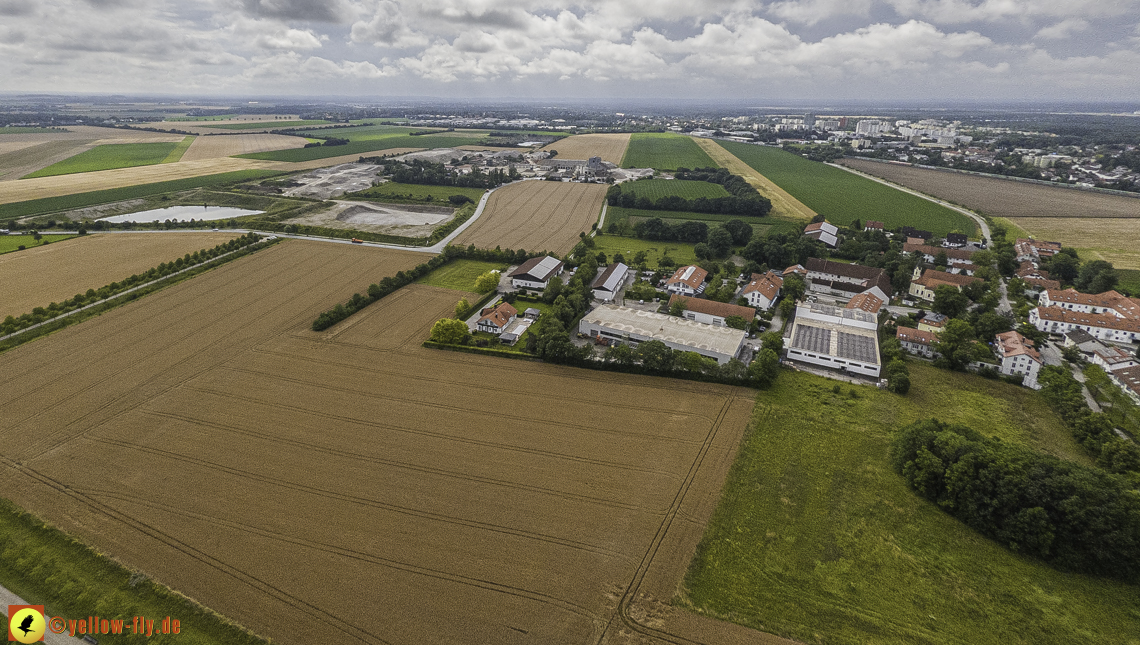 11.07.2024 - DEMOS-Baustelle und BayernHeim-Baustelle in Gronsdorf und Riemer See