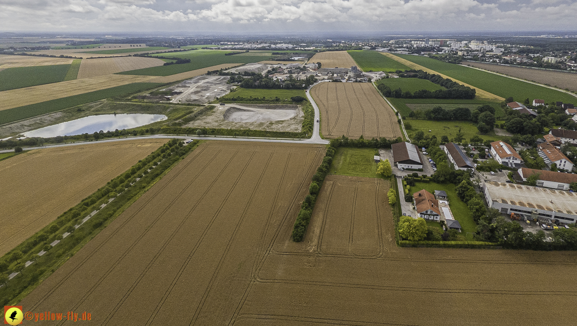 11.07.2024 - DEMOS-Baustelle und BayernHeim-Baustelle in Gronsdorf und Riemer See
