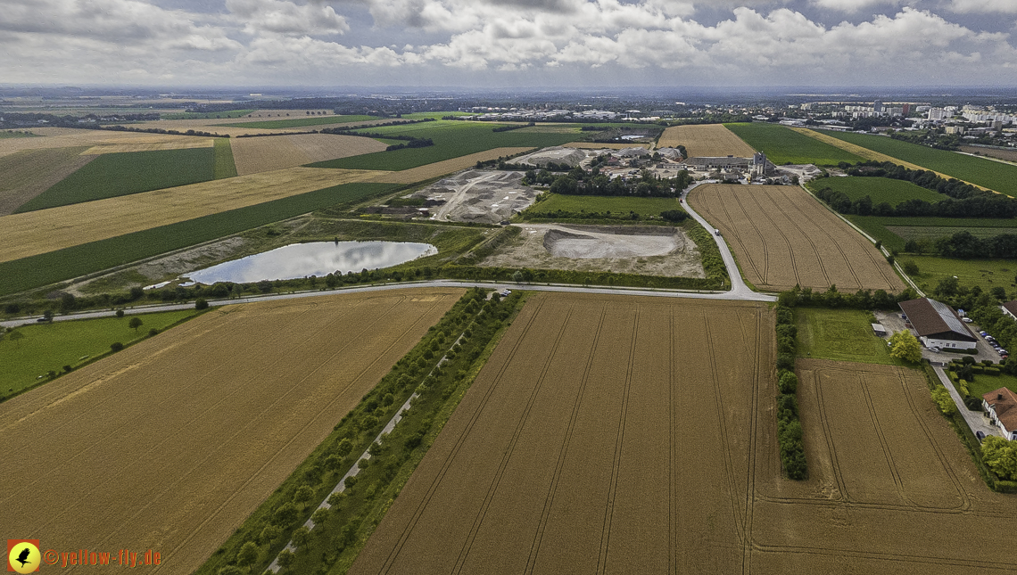 11.07.2024 - DEMOS-Baustelle und BayernHeim-Baustelle in Gronsdorf und Riemer See