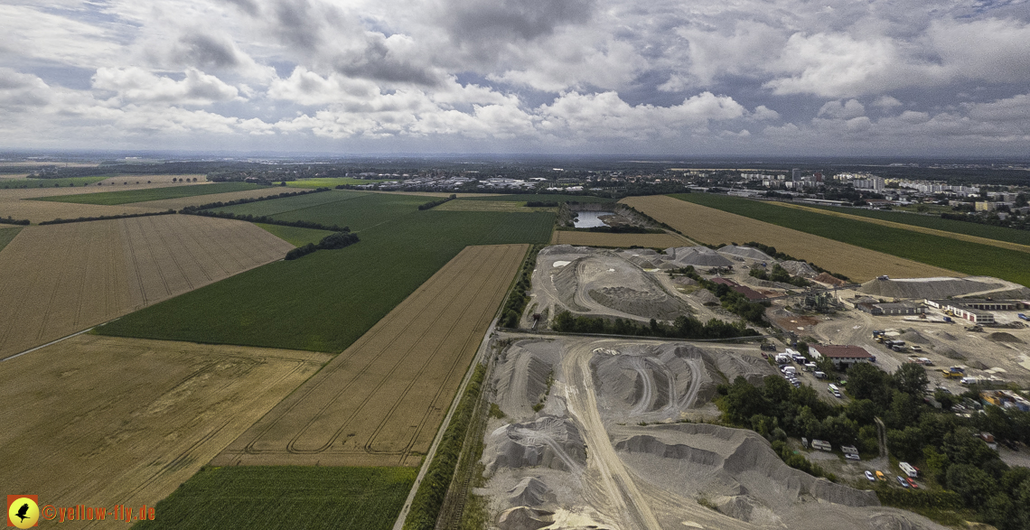 11.07.2024 - DEMOS-Baustelle und BayernHeim-Baustelle in Gronsdorf und Riemer See