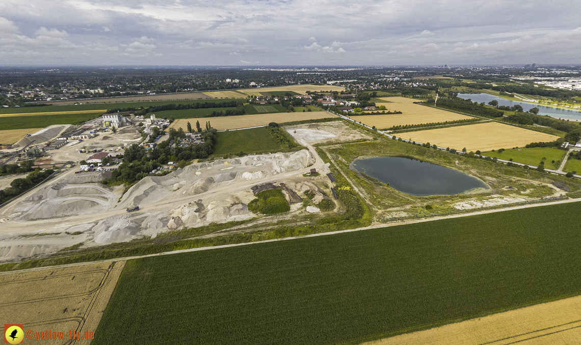 11.07.2024 - DEMOS-Baustelle und BayernHeim-Baustelle in Gronsdorf und Riemer See