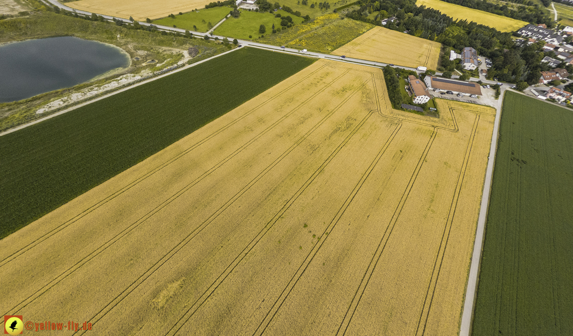11.07.2024 - DEMOS-Baustelle und BayernHeim-Baustelle in Gronsdorf und Riemer See