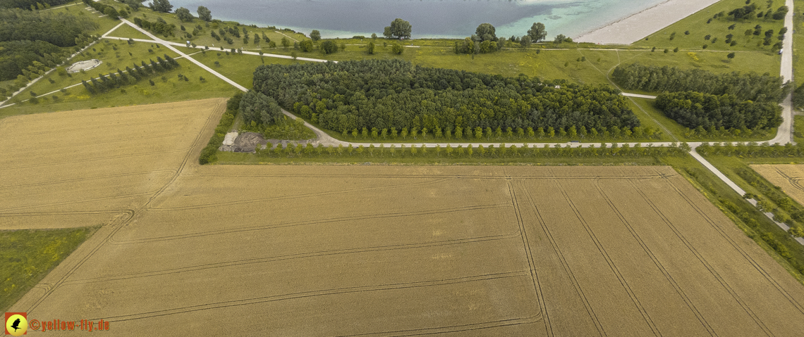 11.07.2024 - DEMOS-Baustelle und BayernHeim-Baustelle in Gronsdorf und Riemer See