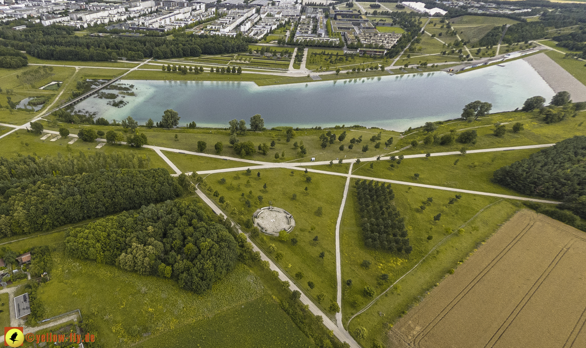 11.07.2024 - DEMOS-Baustelle und BayernHeim-Baustelle in Gronsdorf und Riemer See