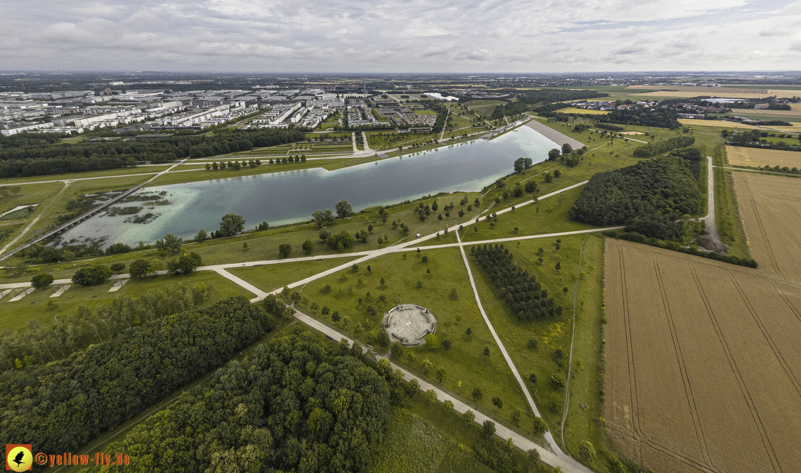 11.07.2024 - DEMOS-Baustelle und BayernHeim-Baustelle in Gronsdorf und Riemer See