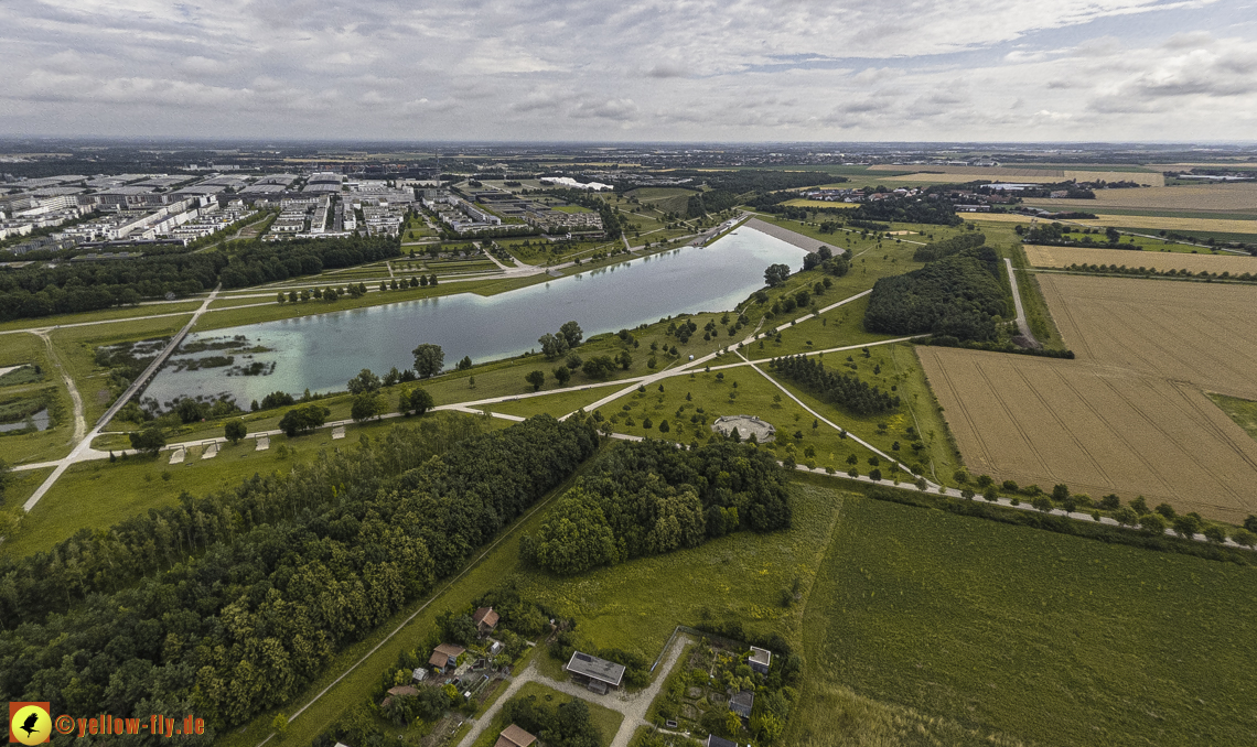 11.07.2024 - DEMOS-Baustelle und BayernHeim-Baustelle in Gronsdorf und Riemer See