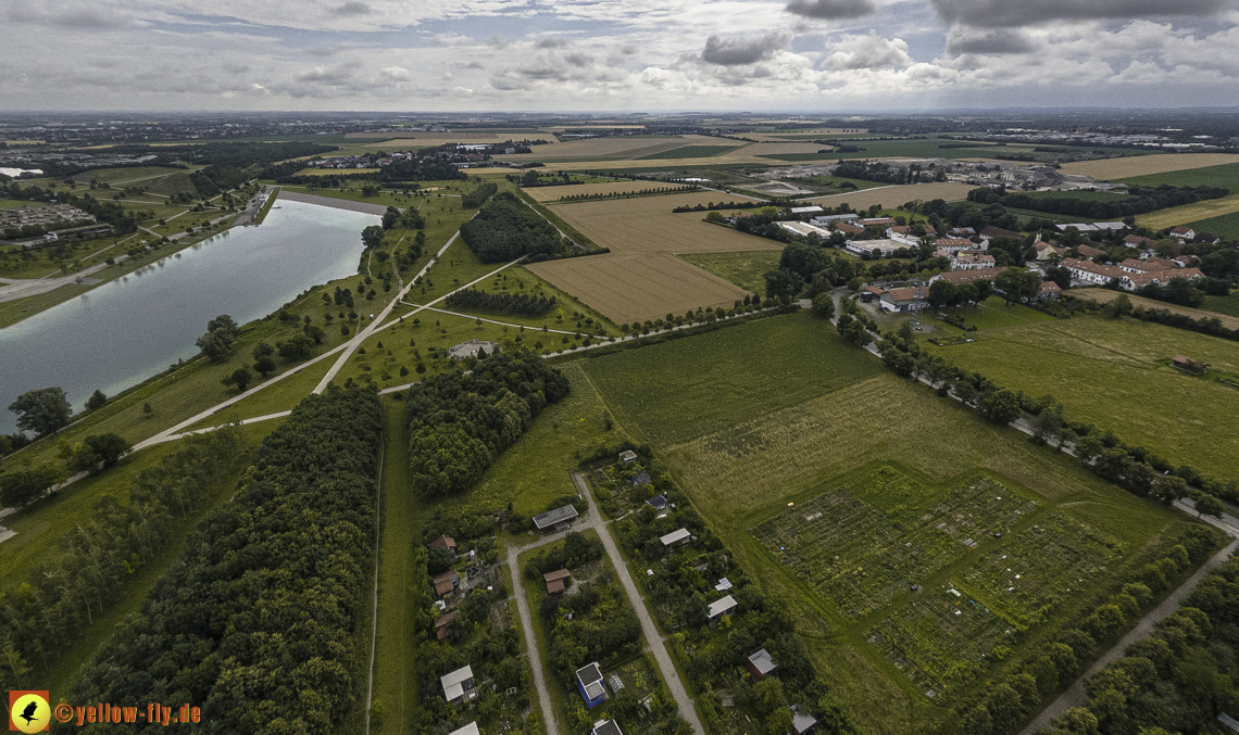 11.07.2024 - DEMOS-Baustelle und BayernHeim-Baustelle in Gronsdorf und Riemer See