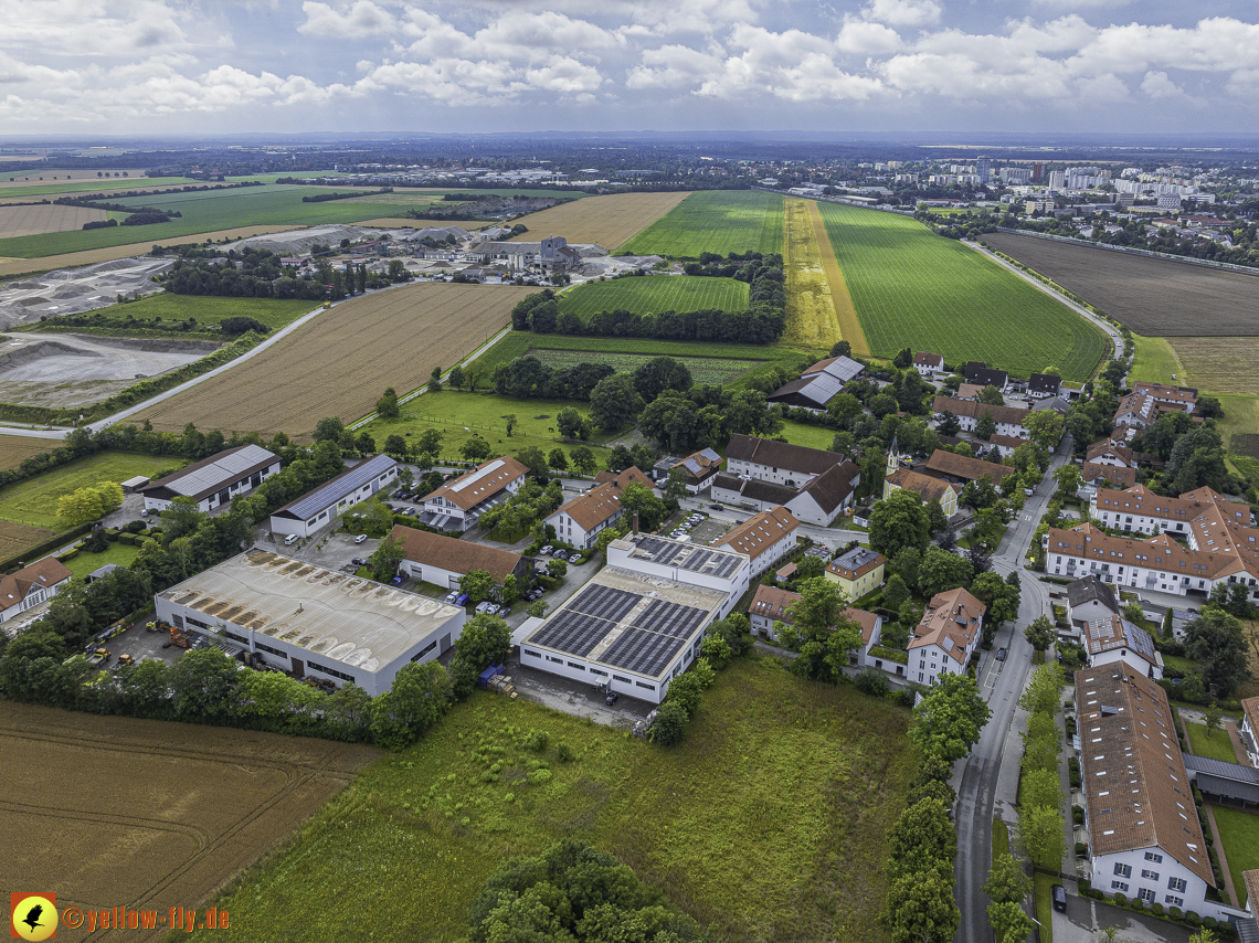 11.07.2024 - DEMOS-Baustelle und BayernHeim-Baustelle in Gronsdorf