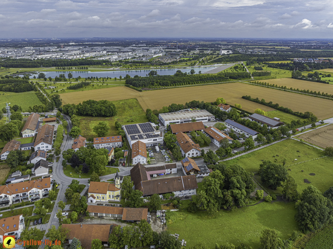 11.07.2024 - DEMOS-Baustelle und BayernHeim-Baustelle in Gronsdorf
