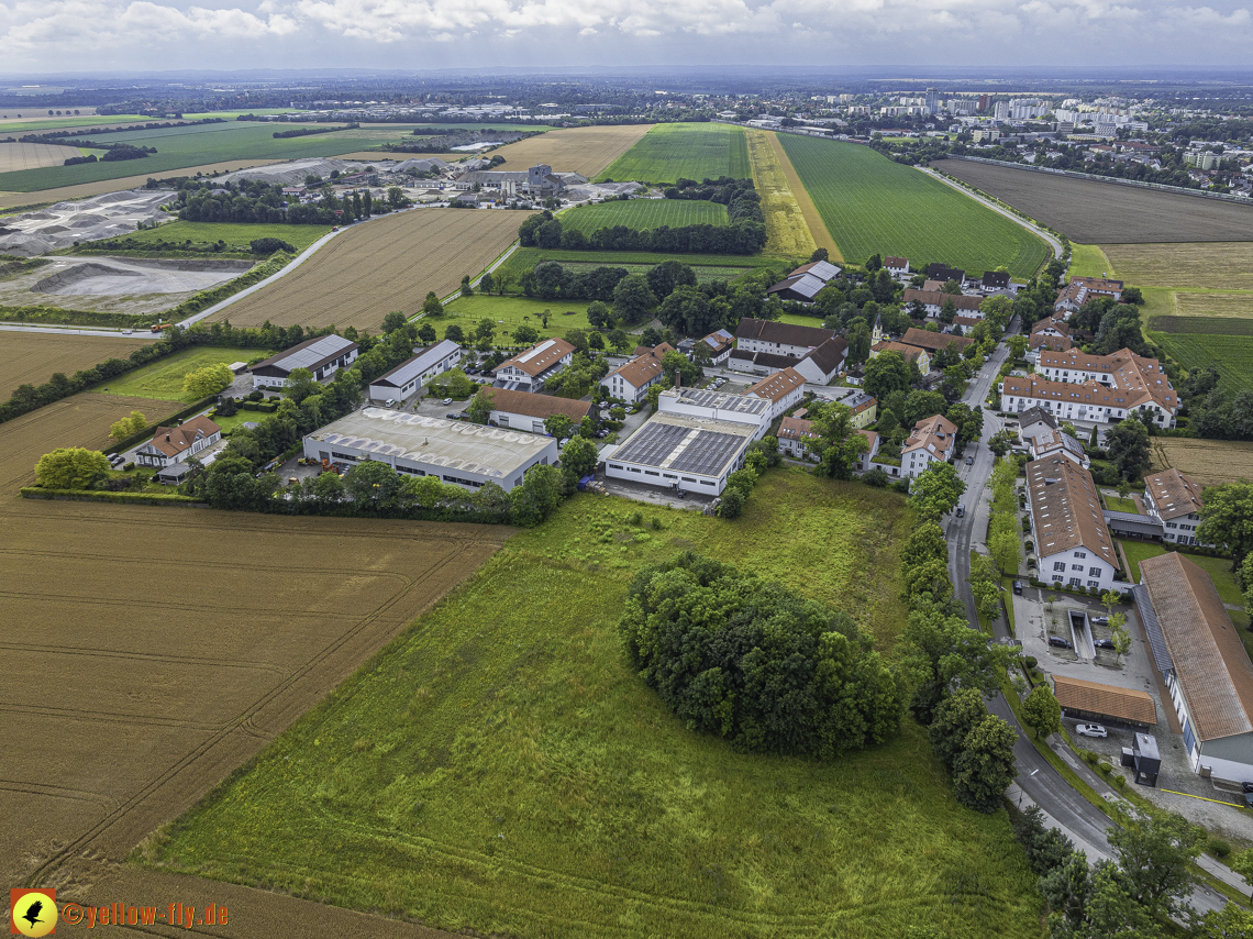 11.07.2024 - DEMOS-Baustelle und BayernHeim-Baustelle in Gronsdorf