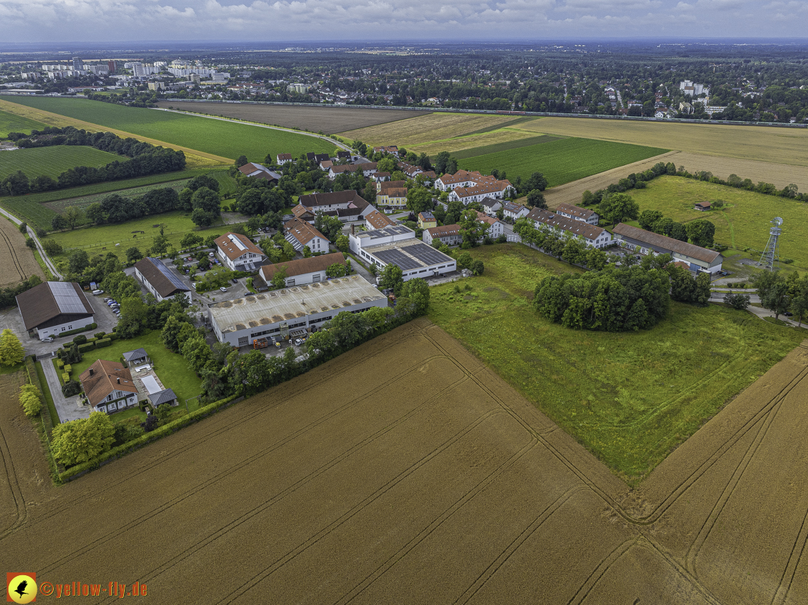 11.07.2024 - DEMOS-Baustelle und BayernHeim-Baustelle in Gronsdorf