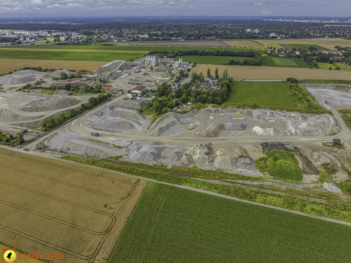 11.07.2024 - DEMOS-Baustelle und BayernHeim-Baustelle in Gronsdorf