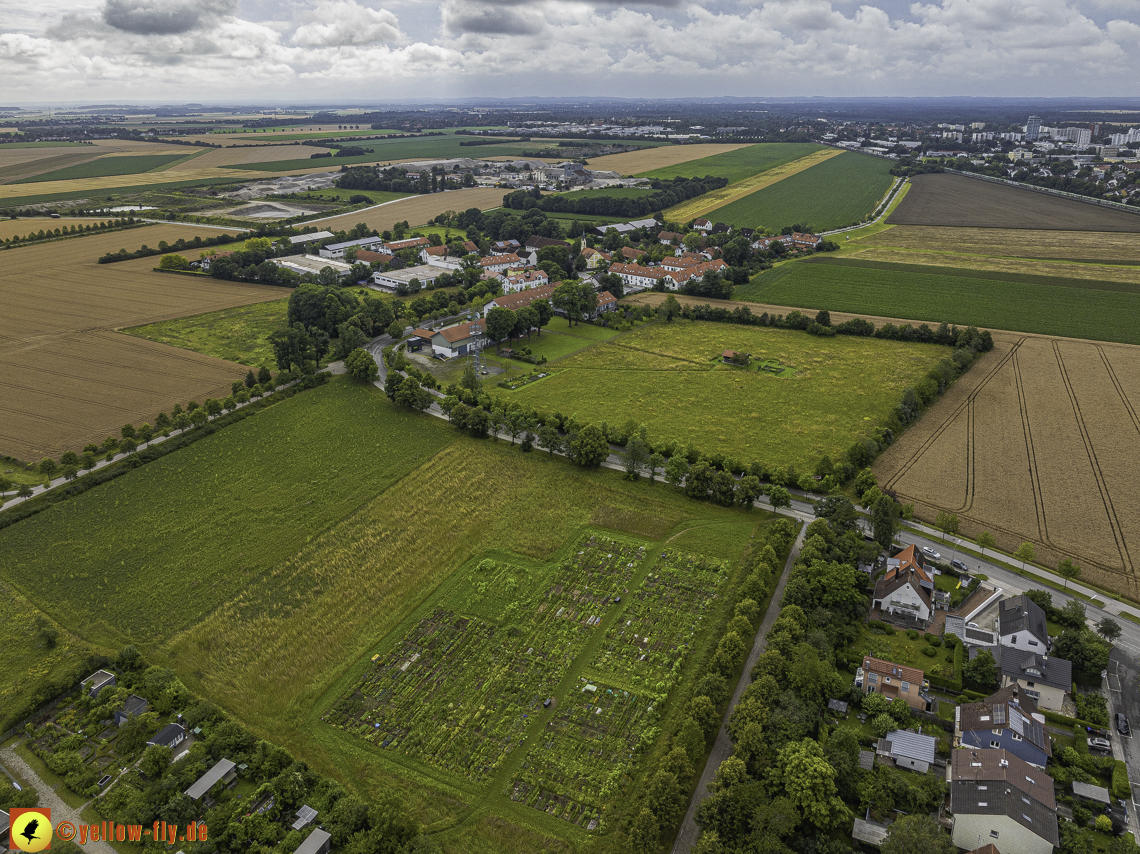 11.07.2024 - DEMOS-Baustelle und BayernHeim-Baustelle in Gronsdorf