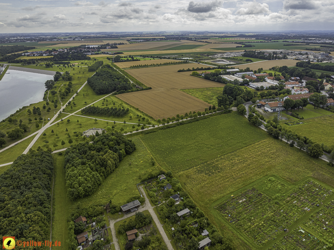11.07.2024 - DEMOS-Baustelle und BayernHeim-Baustelle in Gronsdorf