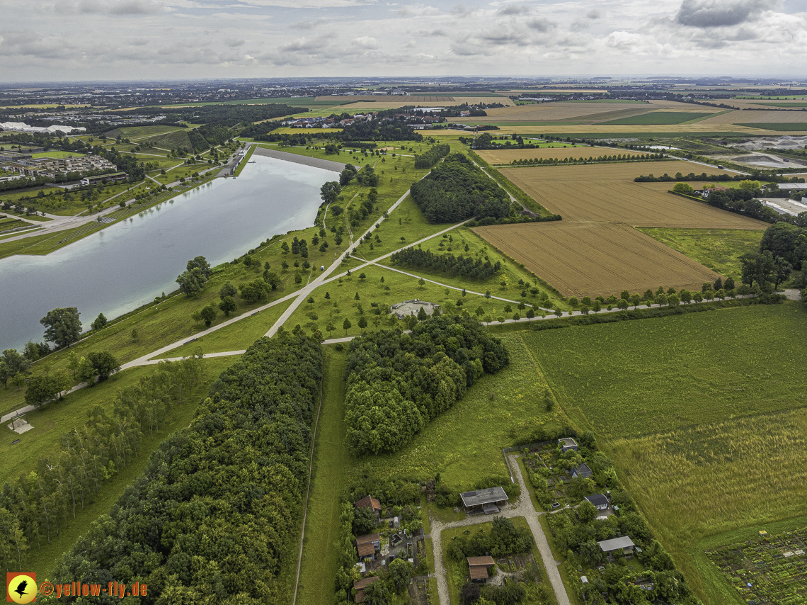11.07.2024 - DEMOS-Baustelle und BayernHeim-Baustelle in Gronsdorf