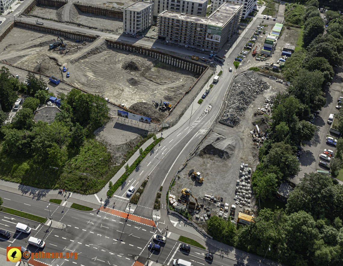 15.07.2024 - Baustelle Alexisqaurtier und Pandion Verde