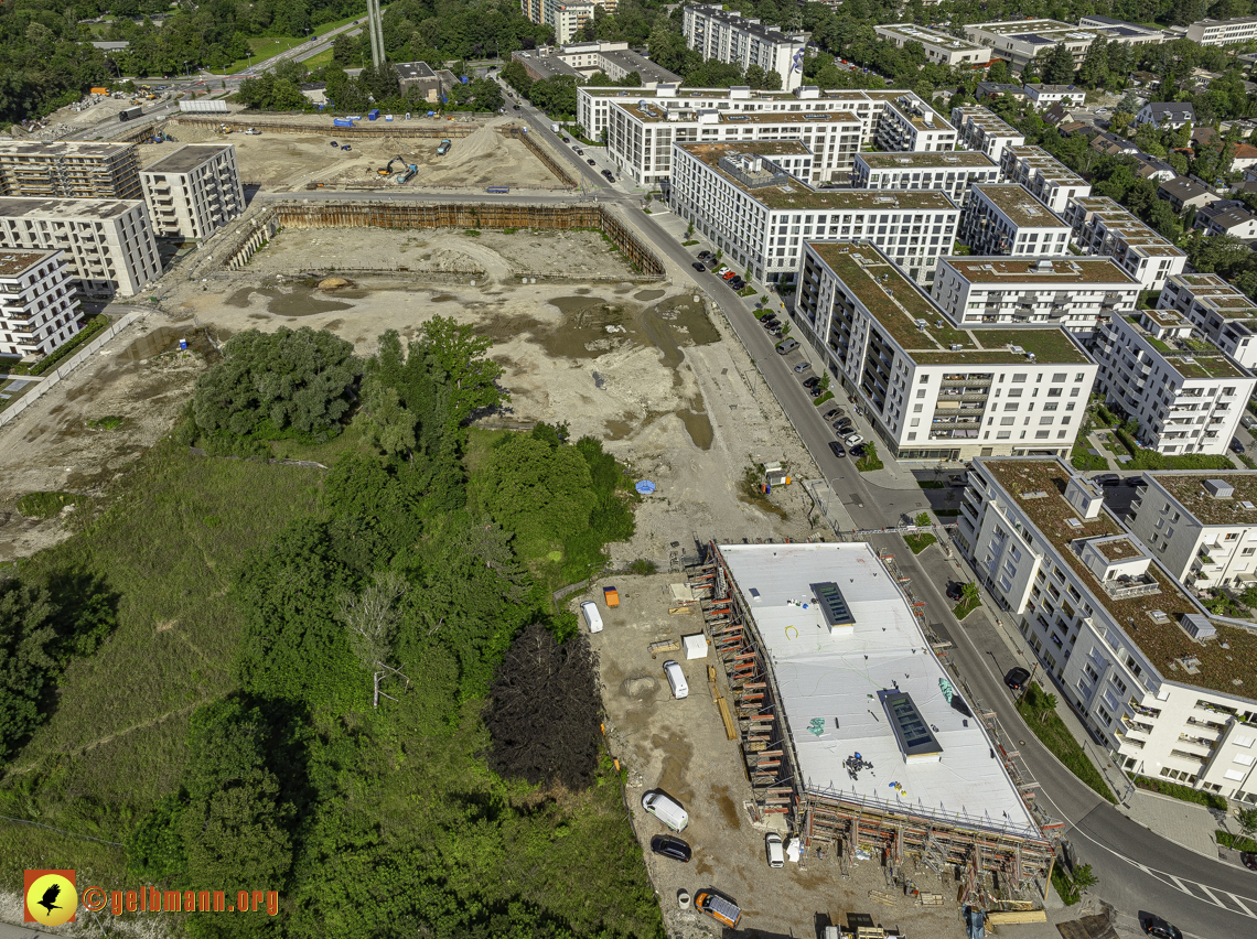 15.07.2024 - Baustelle Alexisqaurtier und Pandion Verde