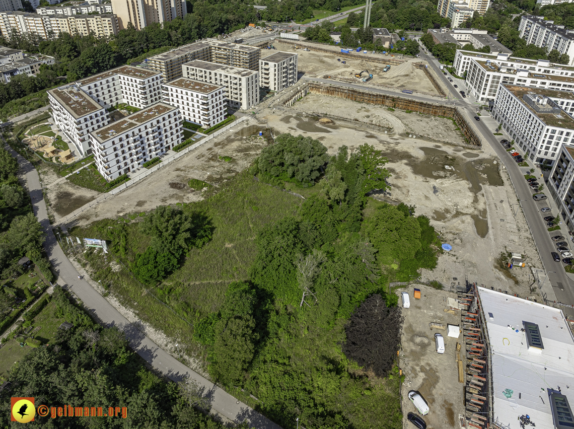 15.07.2024 - Baustelle Alexisqaurtier und Pandion Verde