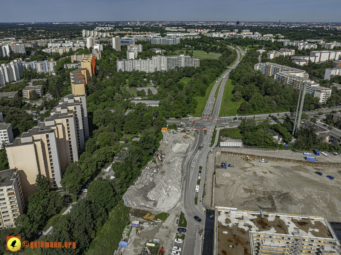 15.07.2024 - Baustelle Alexisqaurtier und Pandion Verde