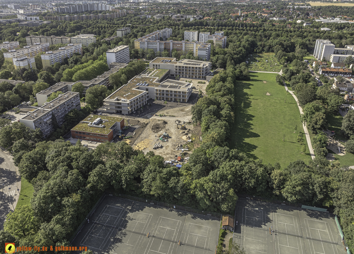 15.07.2024 - der Ostpark und Schule am Strehleranger in Neuperlach