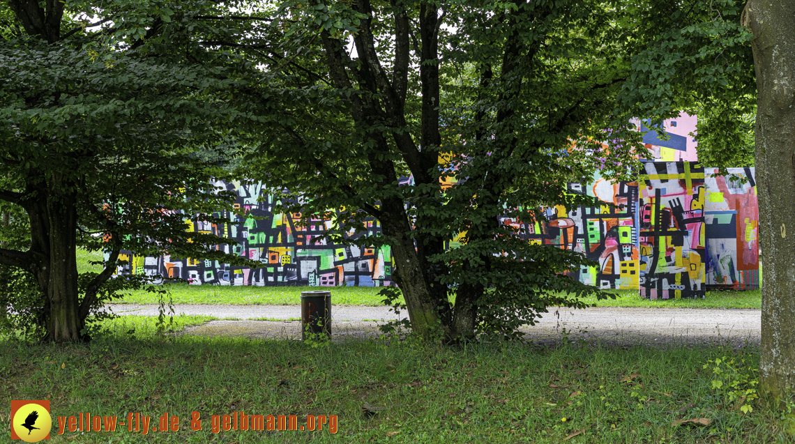 24.07.2024 - MURALARUM und neuer Treffpunkt im Park am Karl-Marx-Ring in Neuperlach