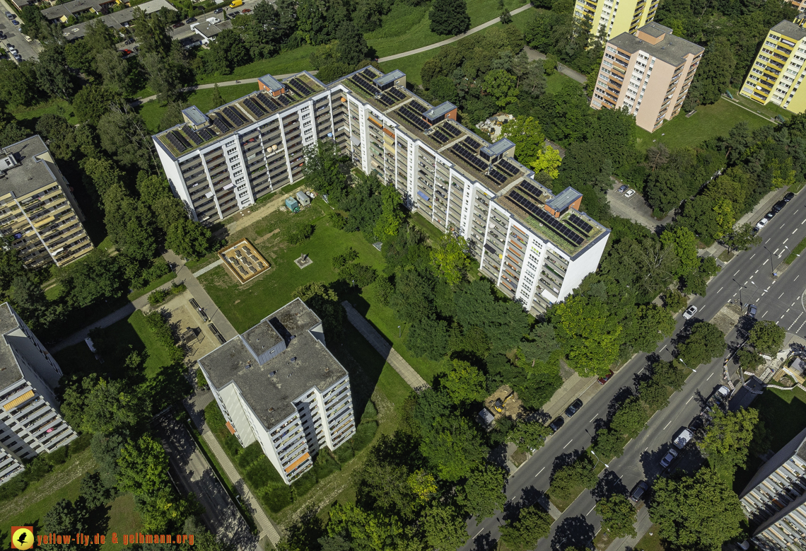 29.07.2024 - Baustelle Karl-Marx-Ring 11-21 in Neuperlach