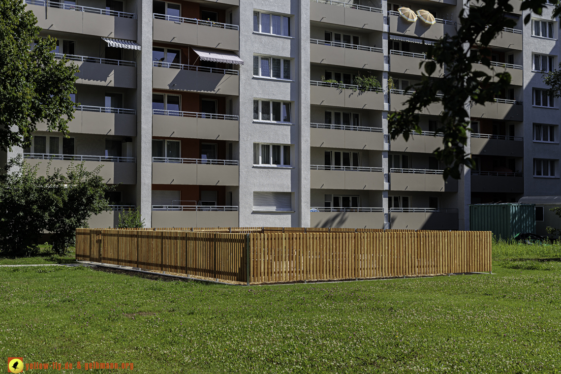 29.07.2024 - Baustelle Karl-Marx-Ring 11-21 in Neuperlach