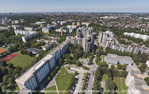 03.08.2024 - Marx-Zentrum, Studentenwohnheim, Wohnanlage Karl-Marx-Ring 52-62, KMR 53-57c Umgebung