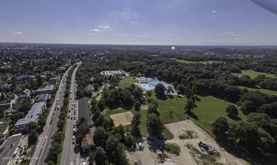 09.08.2024 - Geothermiebaustelle und Ostpark in Berg am Laim