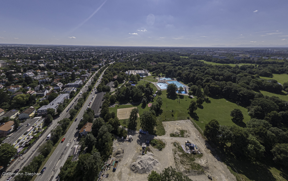 09.08.2024 - Geothermiebaustelle und Ostpark in Berg am Laim