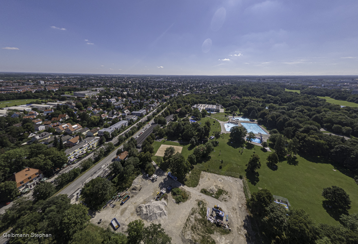 09.08.2024 - Geothermiebaustelle und Ostpark in Berg am Laim