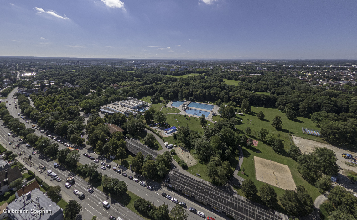 09.08.2024 - Geothermiebaustelle und Ostpark in Berg am Laim