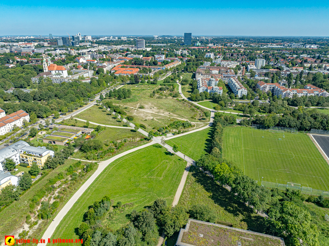 06.08.2024 - der verschwundene Hachinger Bach in Berg am Laim