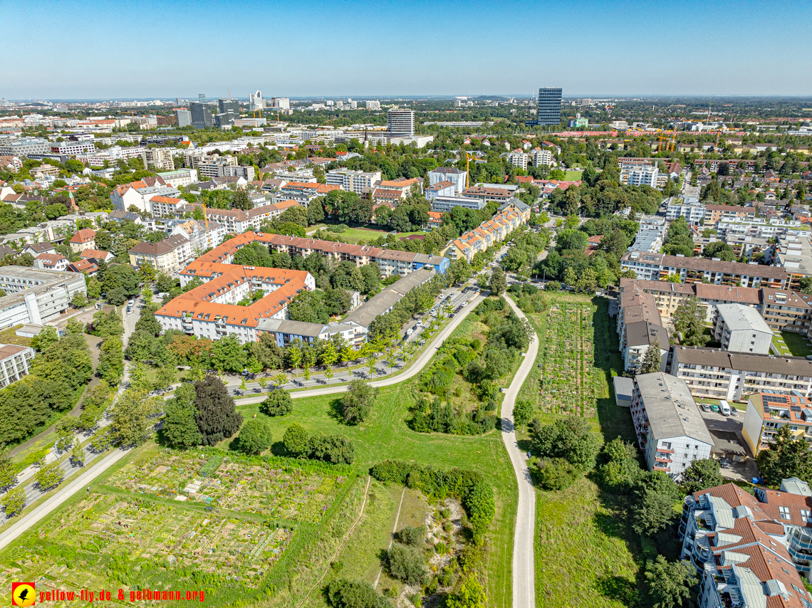 06.08.2024 - der verschwundene Hachinger Bach in Berg am Laim