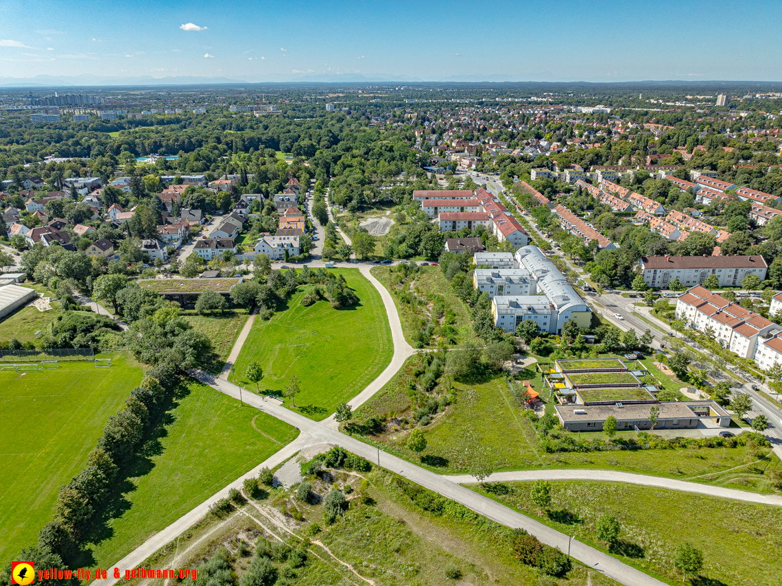 06.08.2024 - der verschwundene Hachinger Bach in Berg am Laim
