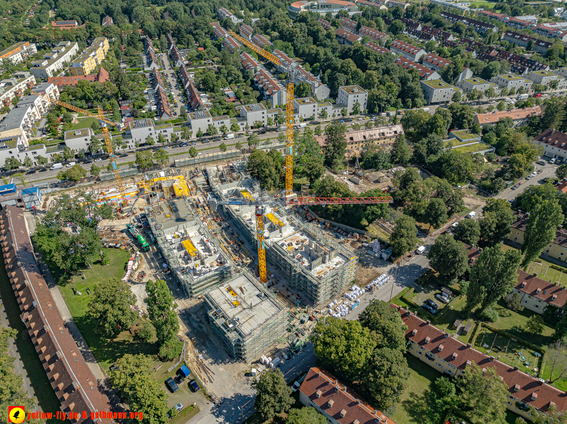 06.08.2024 - die Baustelle Maikäfersiedlung in Berg am Laim