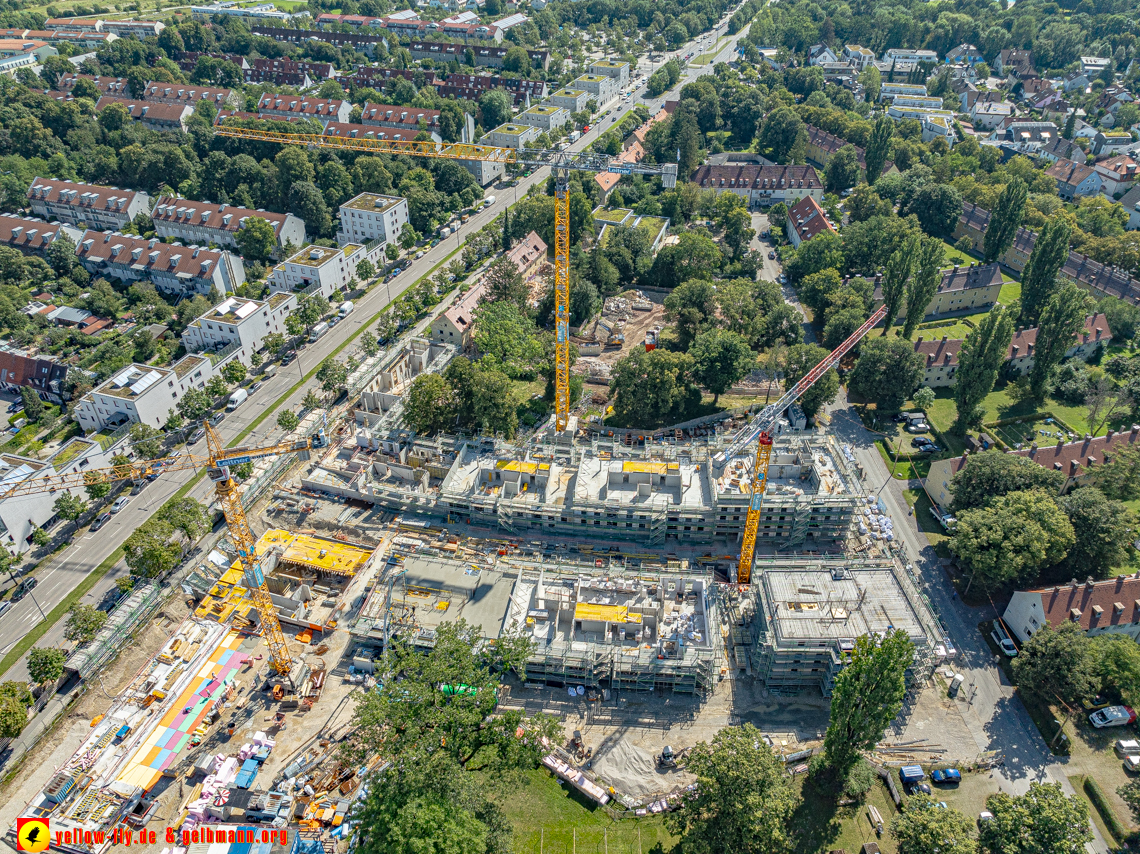 06.08.2024 - die Baustelle Maikäfersiedlung in Berg am Laim