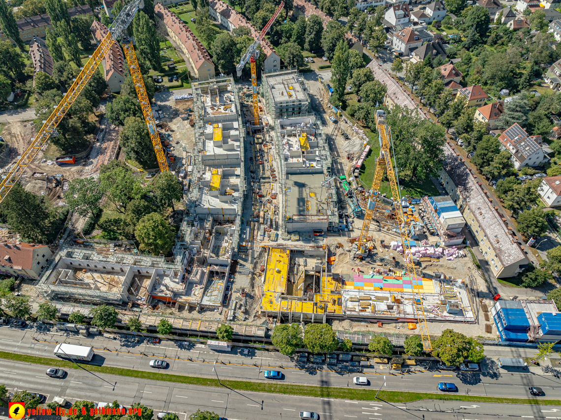 06.08.2024 - die Baustelle Maikäfersiedlung in Berg am Laim