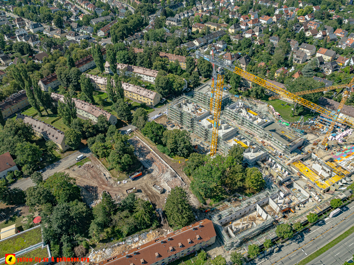 06.08.2024 - die Baustelle Maikäfersiedlung in Berg am Laim